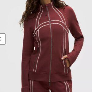 lululemon athletica Burgundy Bomber Jacket